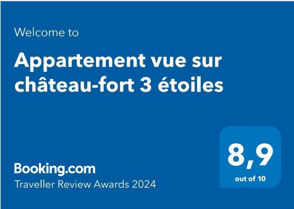 Appartement Vue Sur Chateau-Fort 3 Etoiles ซีดาน ภายนอก รูปภาพ